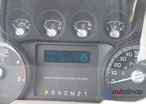 2012 Ford F-250 Xlt z USA, uszkodzony, nr VIN 1FT7W2BT2CEA01108